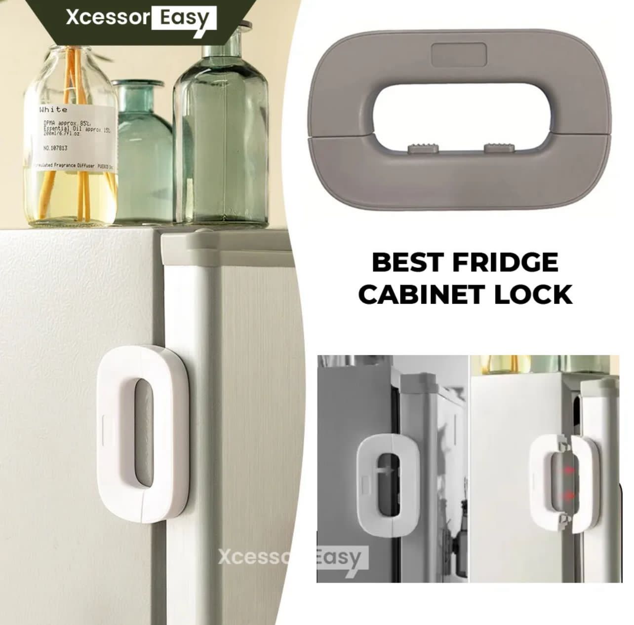 Deal Zone | Fridge Safety Lock – Child Proof Refrigerator & Cabinet Lock