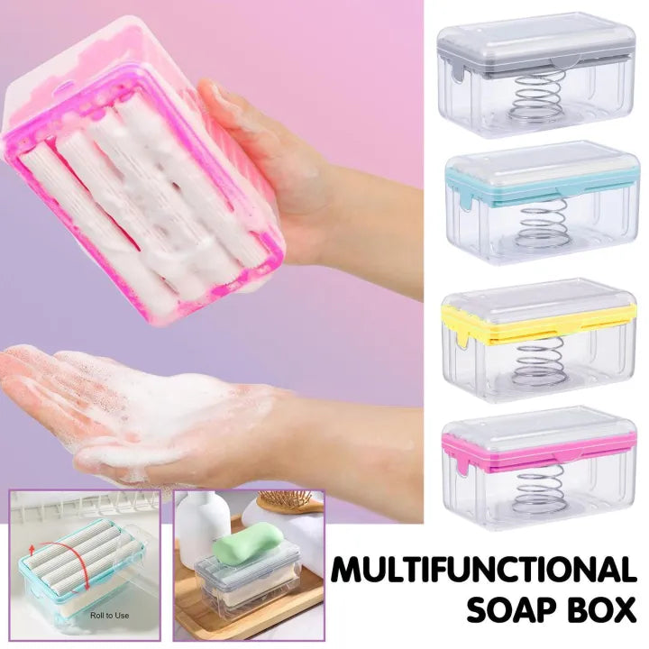 Deal Zone | 2 in 1 Premium Soap Dispenser with Sawtooth Roller – Liquid Soap Pump & Sponge Holder