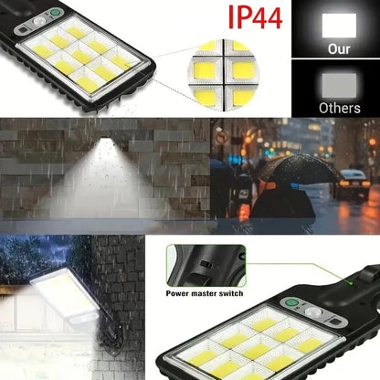 Deal Zone | Solar-Powered Outdoor LED Street Light – Waterproof Heat Resistant with Remote Control