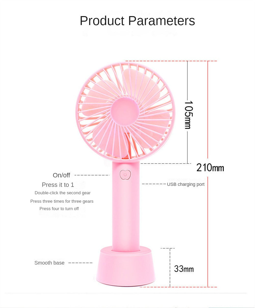 Deal Zone | 100 Speed Digital Display Rechargeable Portable Fan – LED Display Mini Cooling Fan