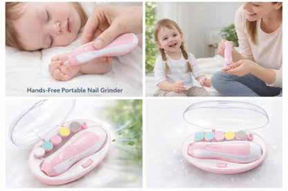 Deal Zone | Baby Nail Trimmer – Safe Electric Nail Care Kit (Battery Operated)