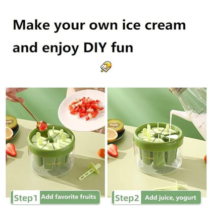 Deal Zone | Big Size Ice Cream Maker – Manual Homemade Ice Cream & Frozen Dessert Maker