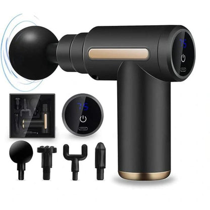 Deal Zone | Rechargeable Fascia Massage Gun – Professional Deep Tissue Muscle Relaxation Massager