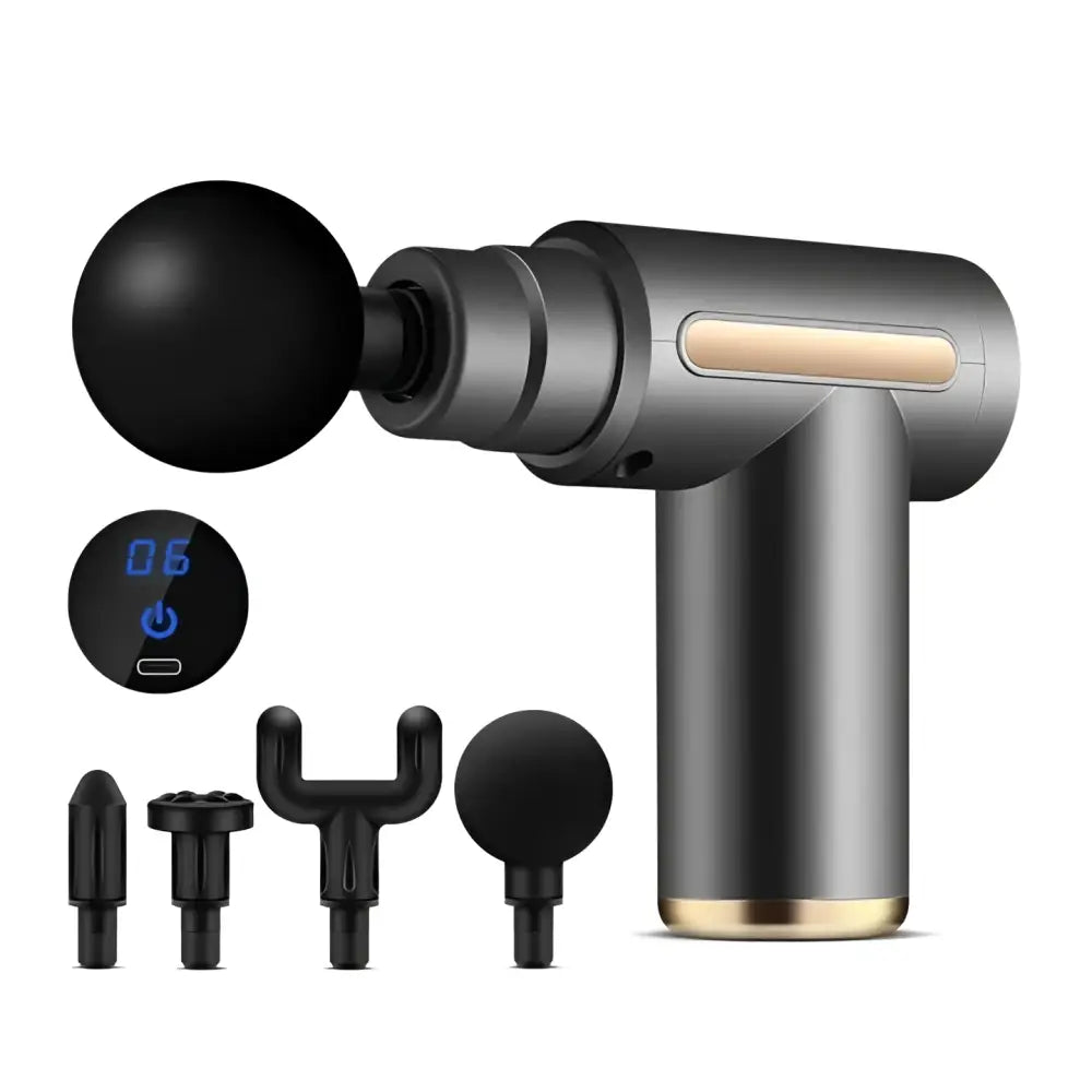 Deal Zone | Rechargeable Fascia Massage Gun – Professional Deep Tissue Muscle Relaxation Massager