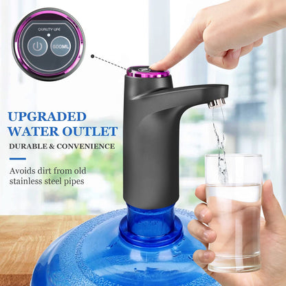 Deal Zone | Rechargeable Automatic Water Dispenser Pump – USB Electric Water Bottle Pump