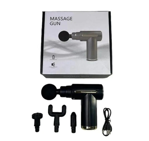 Deal Zone | Rechargeable Fascia Massage Gun – Professional Deep Tissue Muscle Relaxation Massager