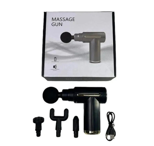 Deal Zone | Rechargeable Fascia Massage Gun – Professional Deep Tissue Muscle Relaxation Massager