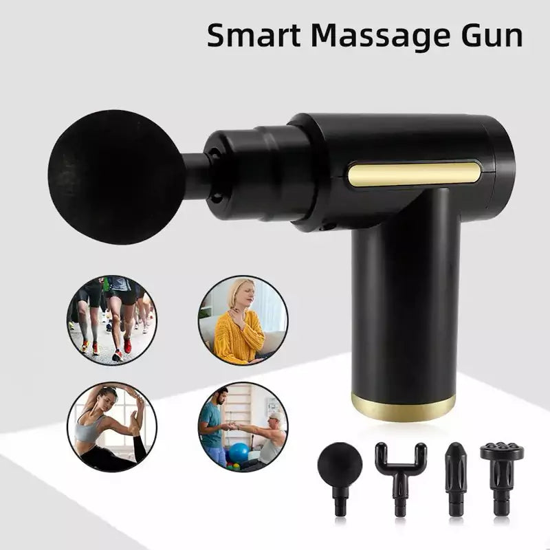 Deal Zone | Rechargeable Fascia Massage Gun – Professional Deep Tissue Muscle Relaxation Massager