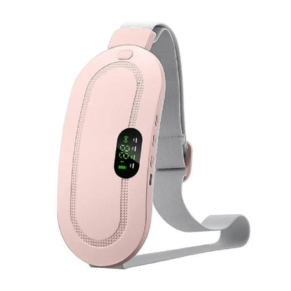 Deal Zone | Cramp Massager Belt with Heat & Vibration – Rechargeable Heating Massage Belt