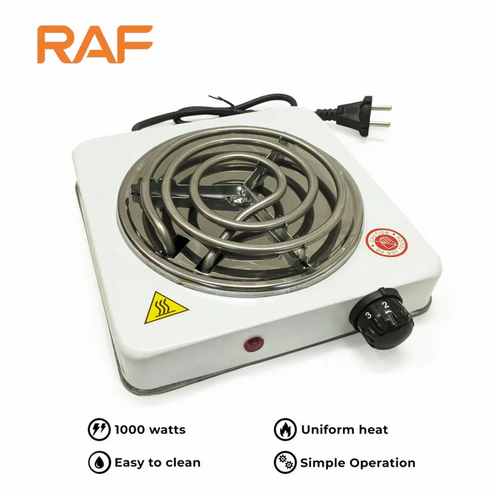 Deal zone : RAF Electric Stove 1000W – Single Burner Electric Hot Plate