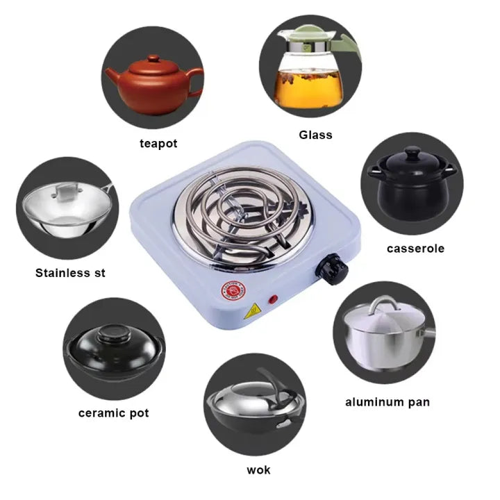 Deal zone : RAF Electric Stove 1000W – Single Burner Electric Hot Plate