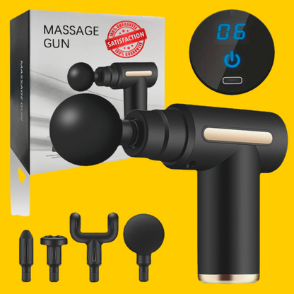 Deal Zone | Rechargeable Fascia Massage Gun – Professional Deep Tissue Muscle Relaxation Massager
