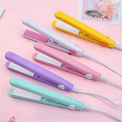 Deal Zone | Mini Hair Straightener – Portable Ceramic Hair Styling Iron