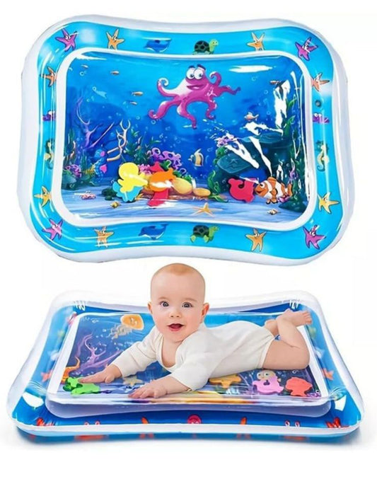 Deal Zone | Kids Water Play Mat – Inflatable Tummy Time Activity Play Mat (Random Design)