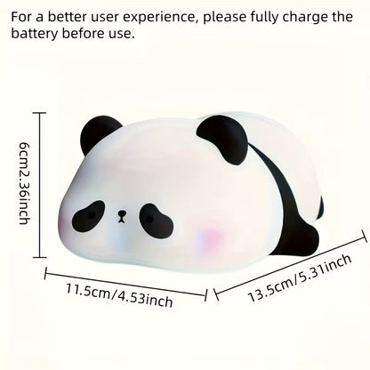 Deal Zone | Cute Silicone Squeezy Panda Lamp – RGB Rechargeable LED Night Light