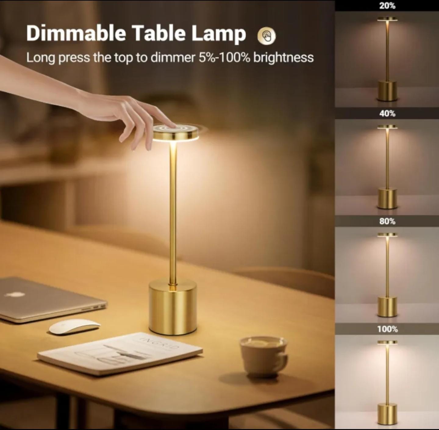 Lamp – USB Rechargeable LED Mood Light (Mix & Random Color)