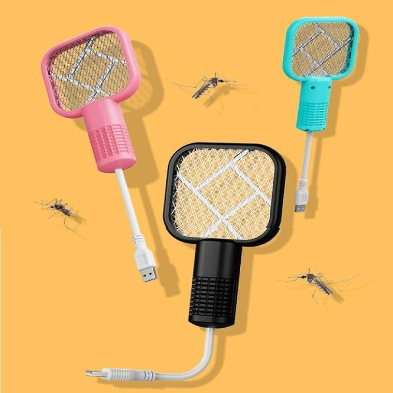 Deal zone : Mini Portable Mosquito Racket – Rechargeable Electric Mosquito Killer Bat