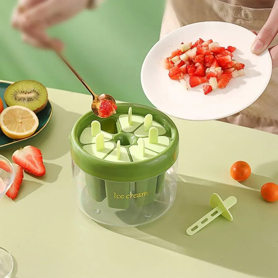 Deal Zone | Big Size Ice Cream Maker – Manual Homemade Ice Cream & Frozen Dessert Maker