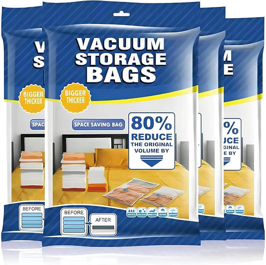 Deal zone : 5 in 1 Vacuum Storage Bags – Space Saving Compression Bags