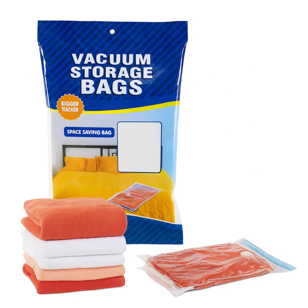 Deal zone : 5 in 1 Vacuum Storage Bags – Space Saving Compression Bags