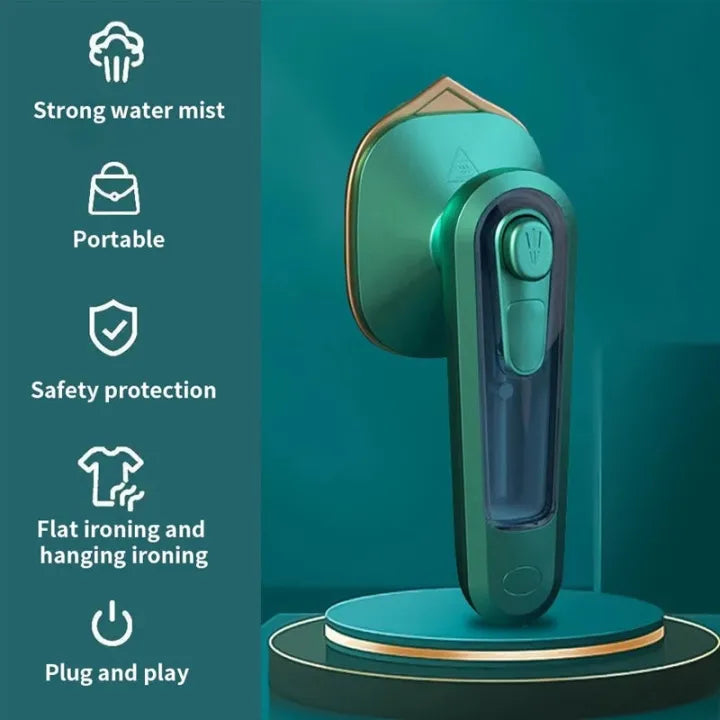Deal Zone | Portable Electric Steam Iron – Fast Heating Travel Garment Steamer