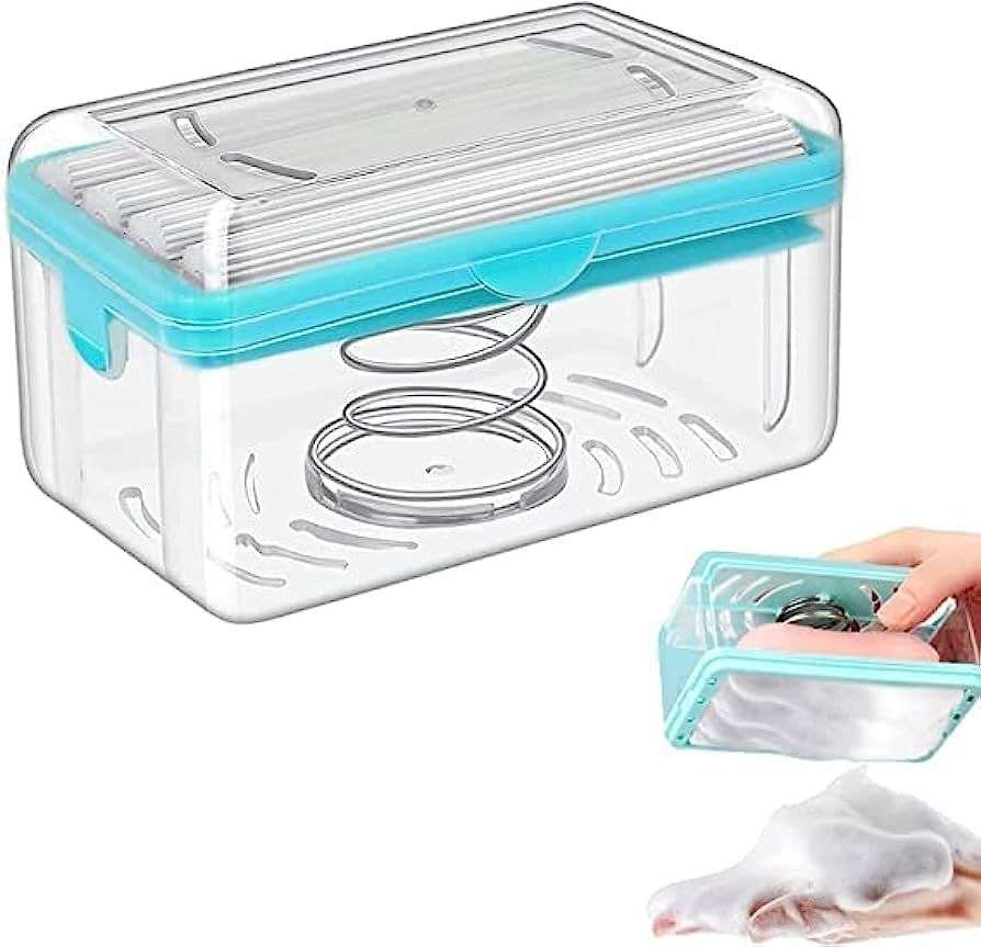 Deal Zone | 2 in 1 Premium Soap Dispenser with Sawtooth Roller – Liquid Soap Pump & Sponge Holder
