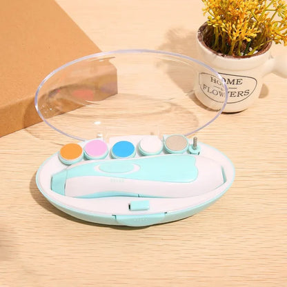Deal Zone | Baby Nail Trimmer – Safe Electric Nail Care Kit (Battery Operated)