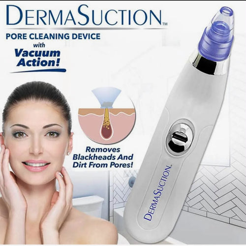 Deal Zone | Derma Suction Facial SPA Blackhead Remover Machine 4 in 1 – Battery Operated