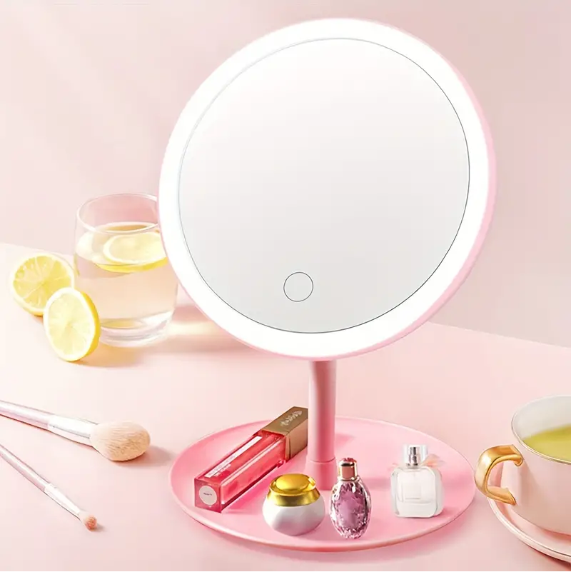 Deal Zone | Rechargeable LED Makeup Mirror – Portable Touch Control Vanity Mirror
