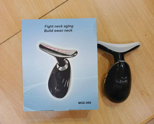 Deal Zone | Digital Face & Neck Massager – 3 Color Light Therapy Beauty Device